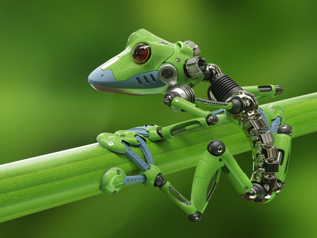 Mechanical frog